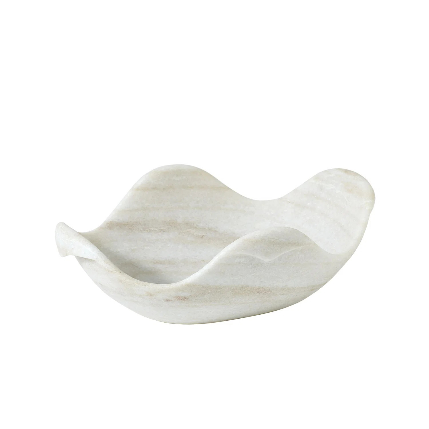 Marble Dove Bowl-Lg | Wayfair North America