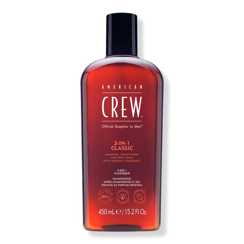 American Crew 3-In-1 Shampoo, Conditioner and Body Wash | Ulta Beauty | Ulta