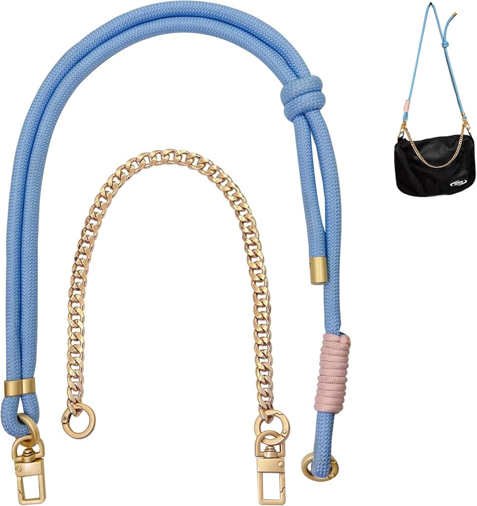 DAOSUN Paracord Rope Purse Straps Replacement Crossbody for Handbags,Adjustable Braided Bag Shoul... | Amazon (US)