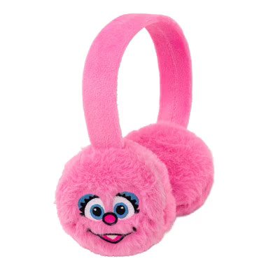 Sesame Street Abby Cadabby One Size Toddler Faux Fur Ear Muffs Pink OS Toddler | Target