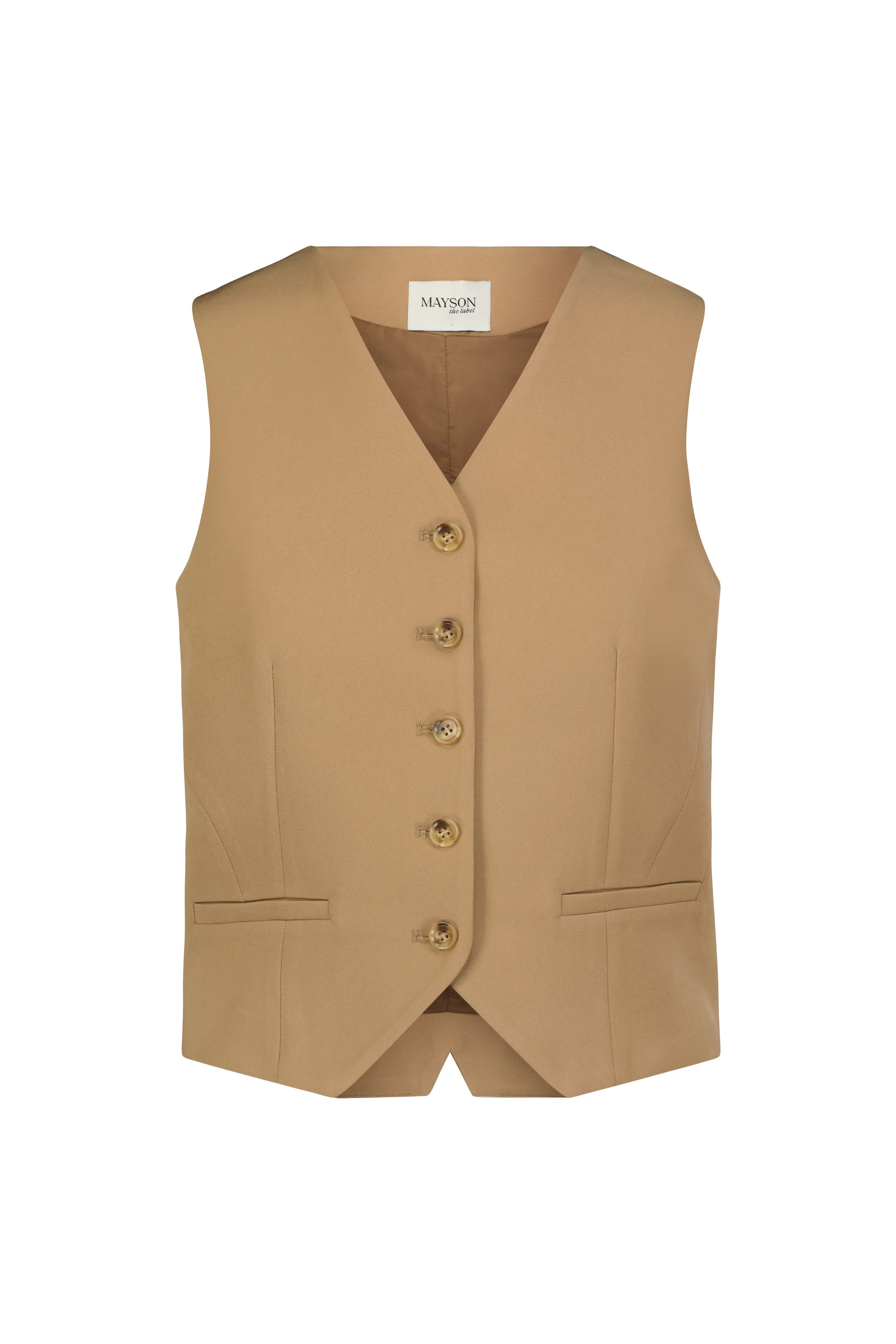 Tailored Twill Vest | MAYSON the label