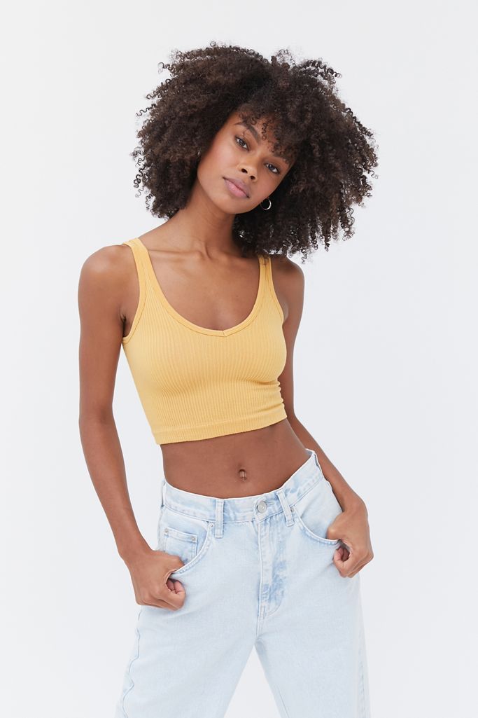 Out From Under Drew Seamless Ribbed Bra Top | Urban Outfitters (US and RoW)