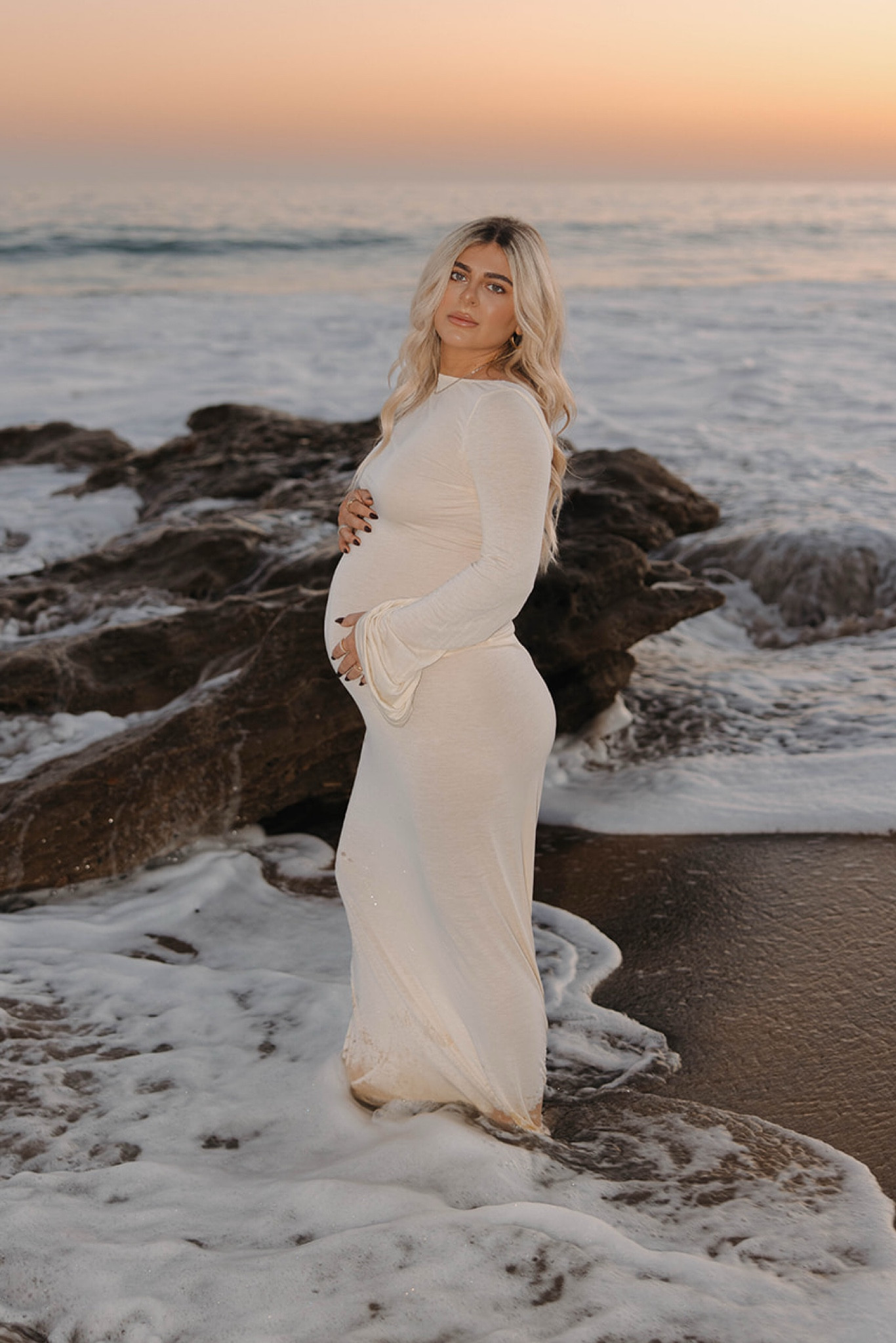 butter yellow sheer maxi dress for our maternity shoot 🤍 wearing a M

#LTKStyleTip #LTKBaby #LTKFindsUnder100