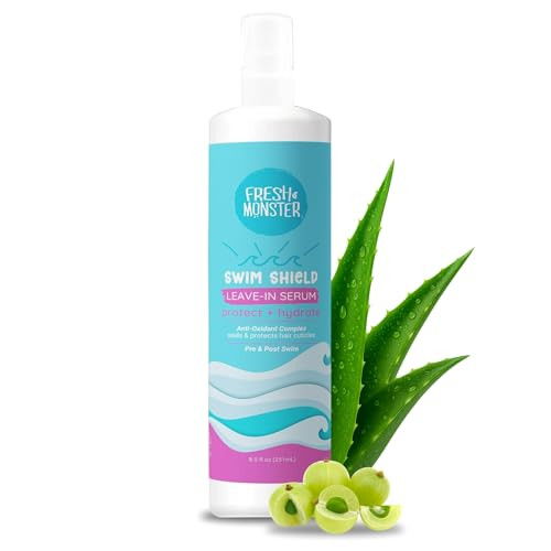 Fresh Monster Swim Leave-In Conditioner Spray for Kids \u2013 Pre & Post-Swim Hair Serum for Chlo... | Amazon (US)