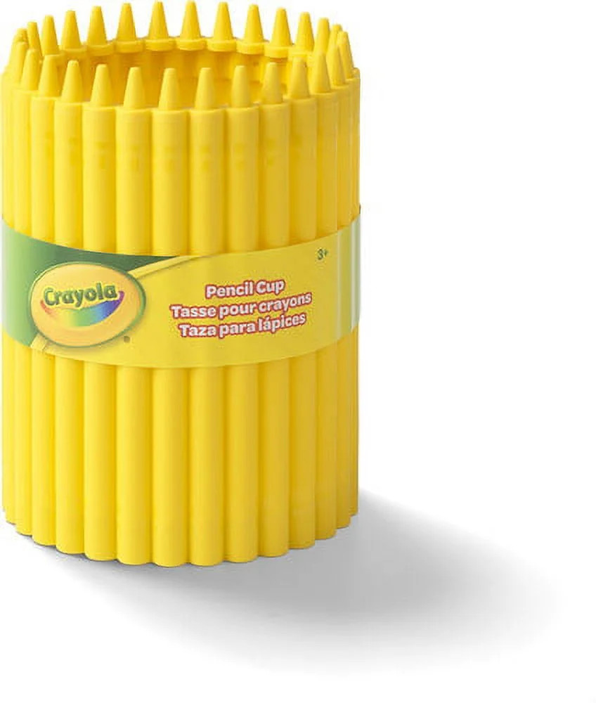 Crayola Pencil Cup, Dandelion Yellow | Walmart (US)