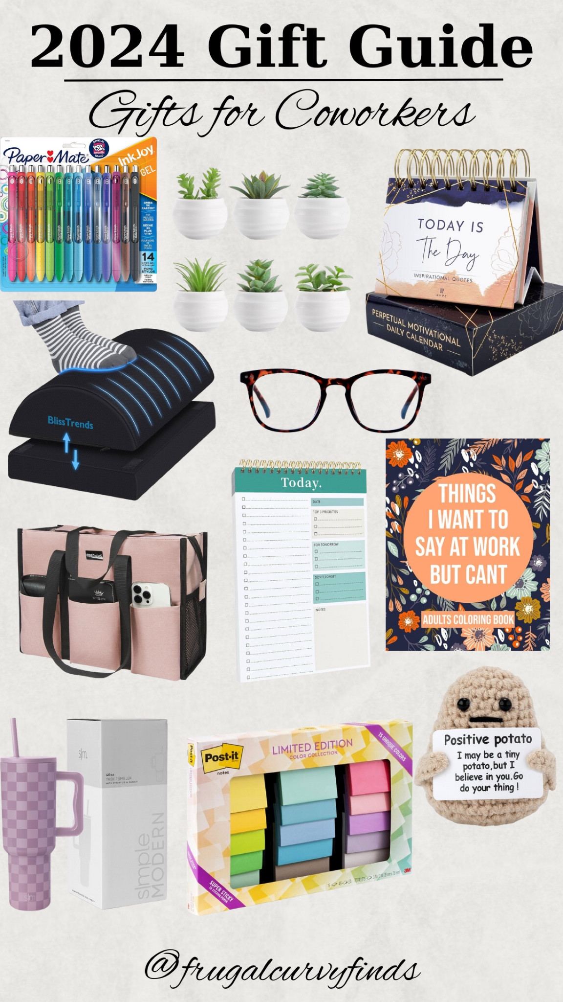 2024 Holiday Gift Guide for your coworkers. Small gifts for their office or classrooms. All items are available at Amazon.



#LTKGiftGuide #LTKFindsUnder50 #LTKHoliday