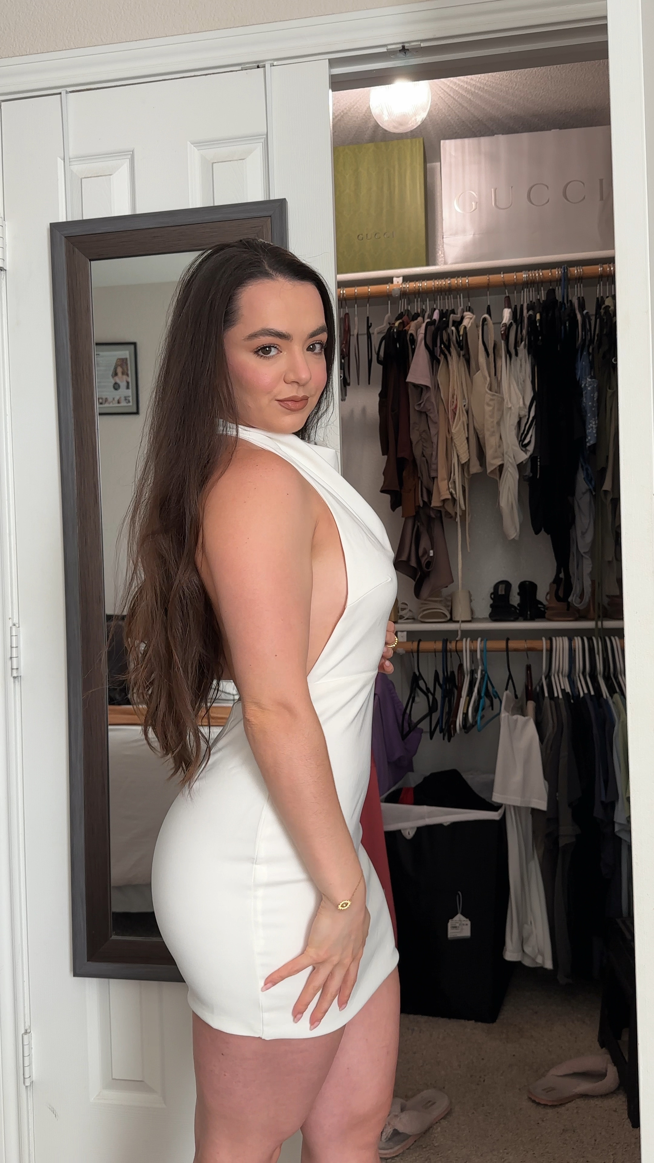 Elegant backless white dress. White dress. Mini dress. Vacation dress.  Backless dress. Bride dress. Bridal shower dress  

#LTKTravel #LTKFindsUnder50 #LTKStyleTip
