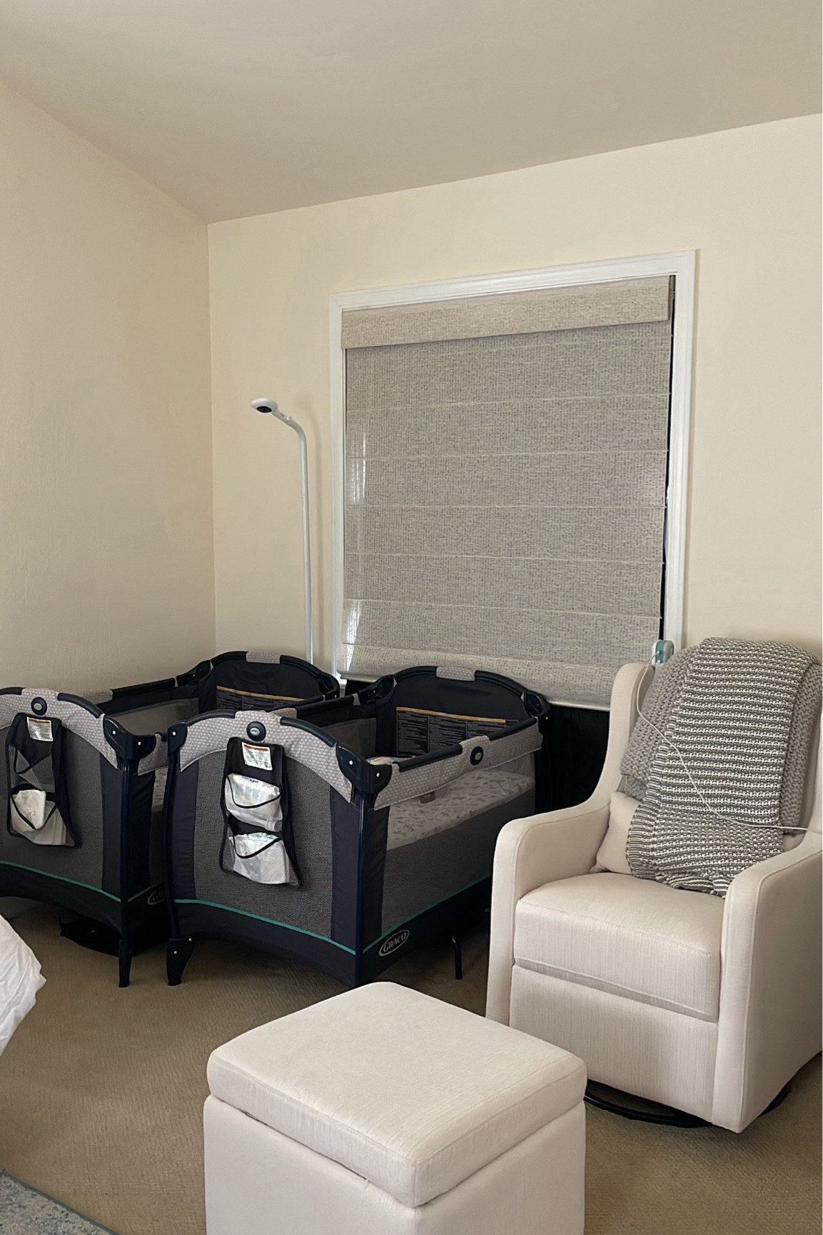 Twin set up at Grammy and grandpas 

#LTKfamily #LTKkids