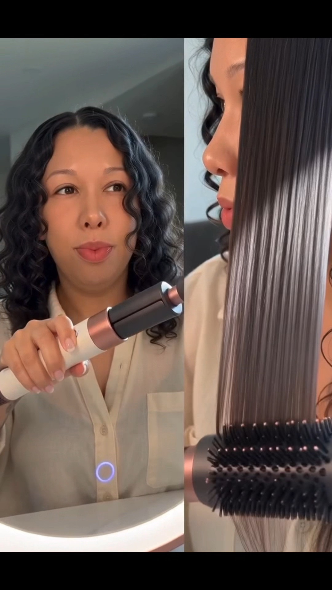✨ THE HAIR TOOL THAT’S ACTUALLY WORTH THE HYPE ✨

If you’ve been debating the Dyson Airwrap… consider this your sign. 😍 My favorite part is being able to go from wet hair to a smooth, bouncy, salon-looking style without juggling a million different tools.

✨ Smooth, sleek styles
✨ Bouncy blowouts
✨ Voluminous curls
✨ Helps tame frizz + flyaways
✨ Multiple attachments for different looks
✨ Styles using air instead of relying on extreme heat

It makes getting ready SO much easier, especially when I want that fresh blowout look at home. 💁‍♀️

Definitely one of those beauty splurges you’ll reach for over and over again. Linking the Dyson Airwrap below! 🛍️🤎

#LTKmomlife #LTKBeauty #LTKWorkwear
