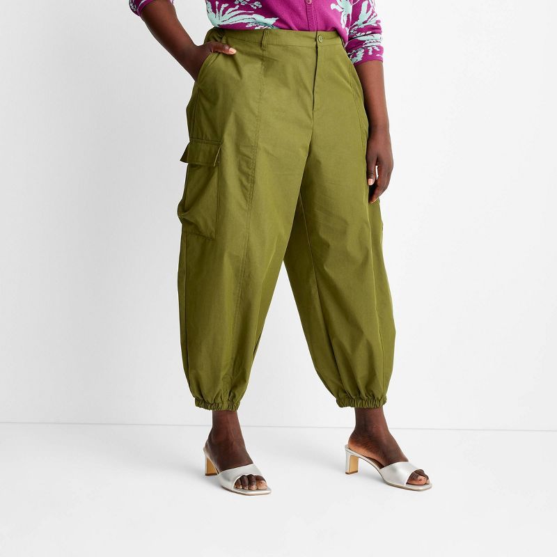 Women's High-Rise Cargo Pants - Future Collective™ with Gabriella Karefa-Johnson | Target