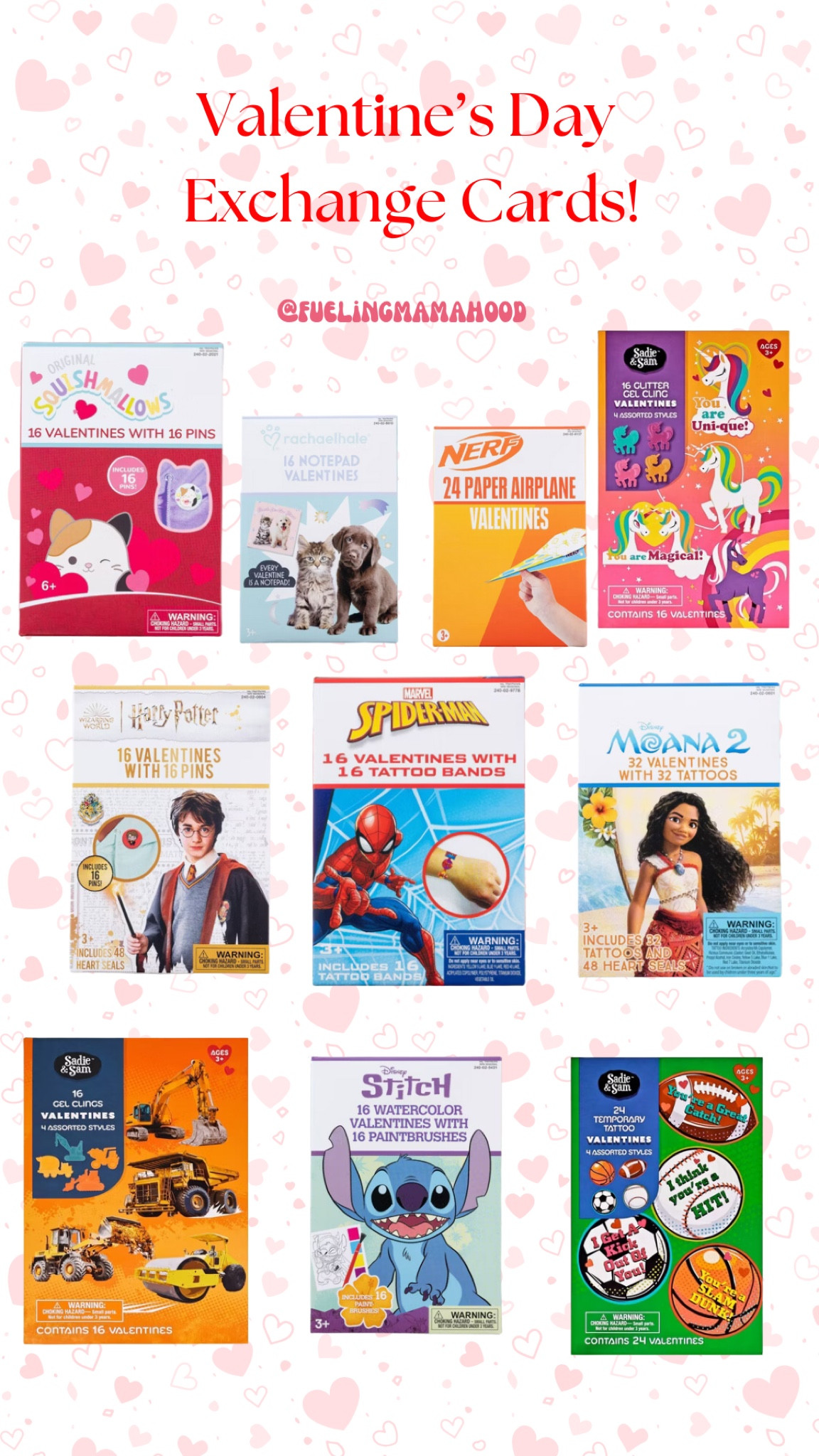 VALENTINE’S DAY EXCHANGE CARDS

#LTKKids