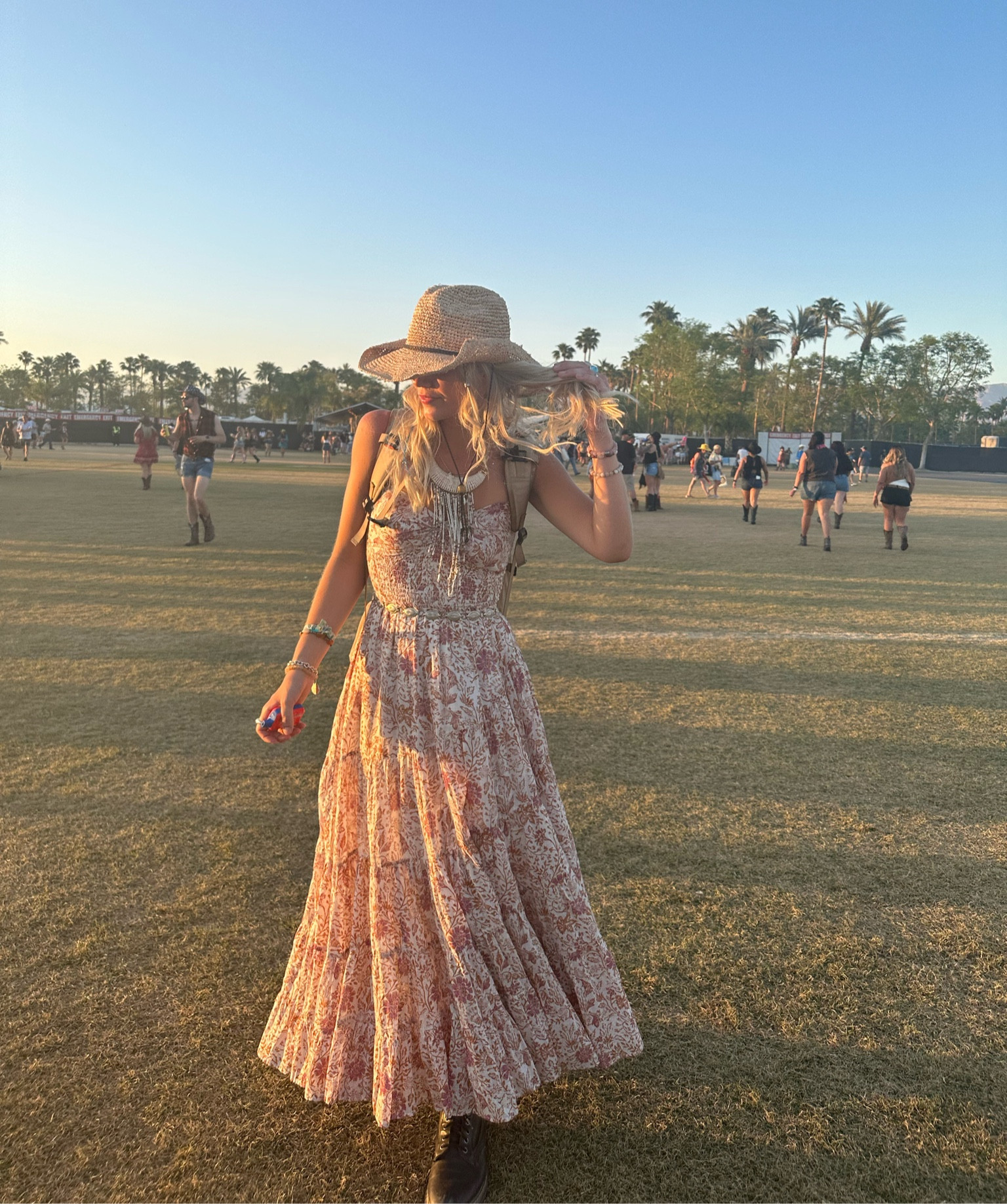 What I wore to StageCoach 2023! 
Height: 5’9
I wore a size XS sundress & the hat was one size :)  

#LTKGiftGuide #LTKtravel #LTKSeasonal