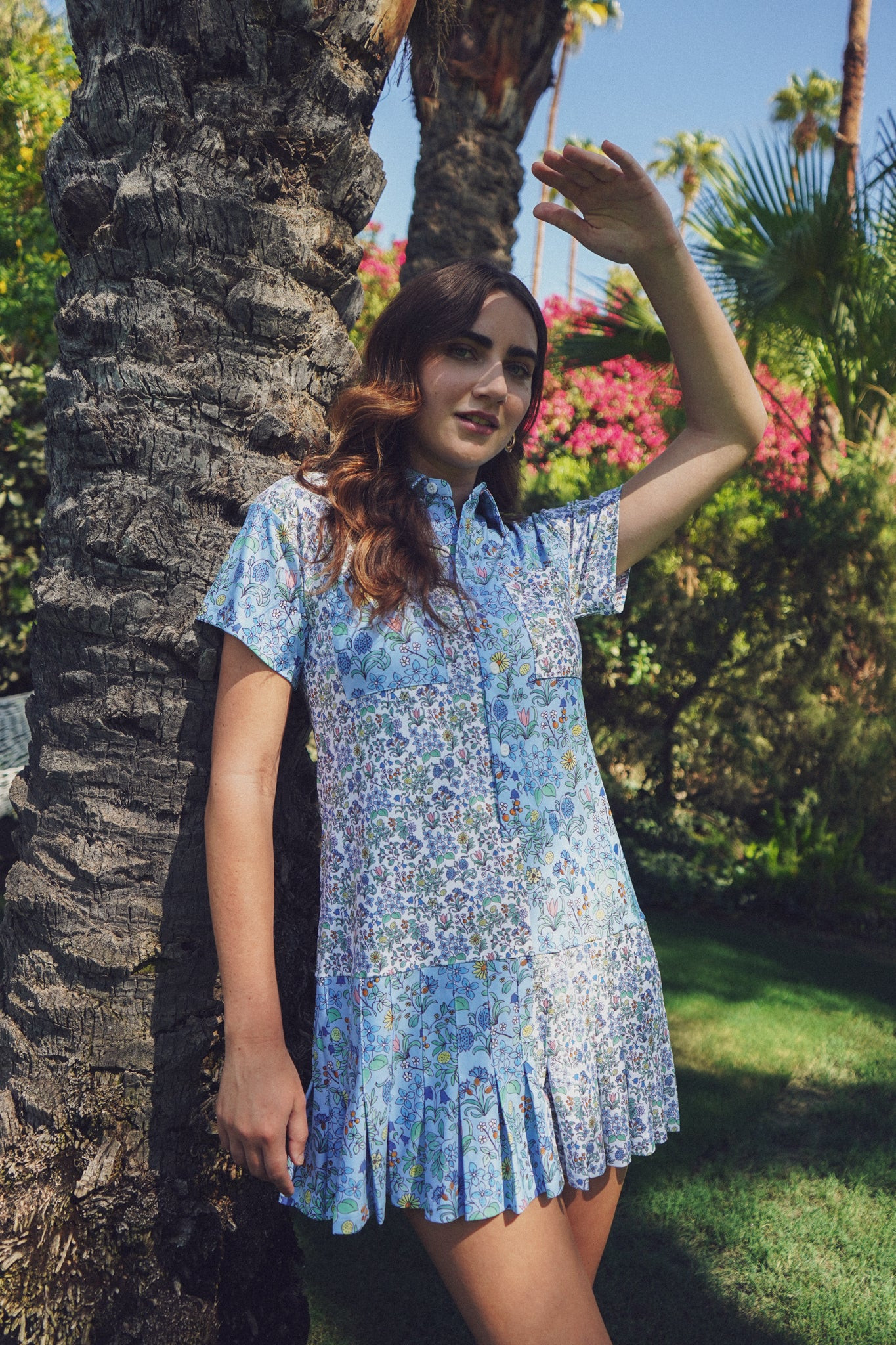 The Aspen Dress - Spring Sprig Multi | Smith and Quinn