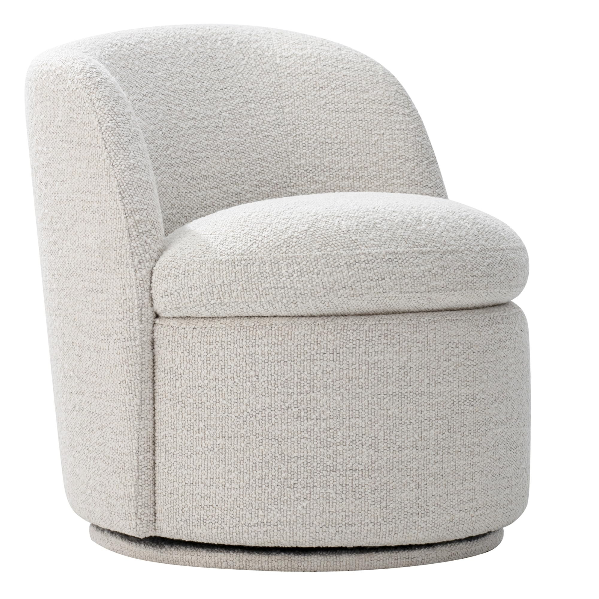 CHITA Swivel Barrel Chair, FSC Certified Comfy Upholstered Boucle Accent Chair for Living Room, C... | Amazon (US)