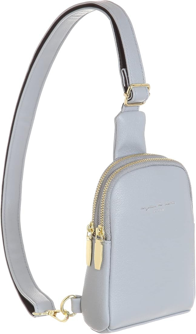 INICAT Small Sling Bag Fanny Packs Crossbody Bags Gifts for Women Men | Amazon (US)