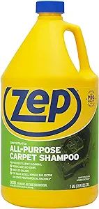 Zep All-Purpose Carpet Shampoo Concentrate Cleaner - 1 Gallon - ZUCEC128 - Professional Formula R... | Amazon (US)