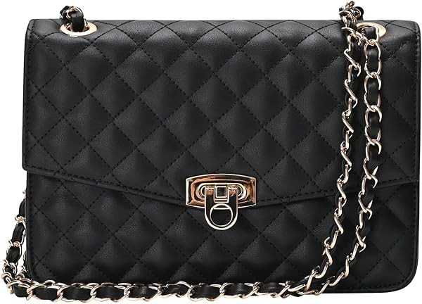 GM LIKKIE Quilted Medium Shoulder Crossbody Bag for Women | Amazon (US)