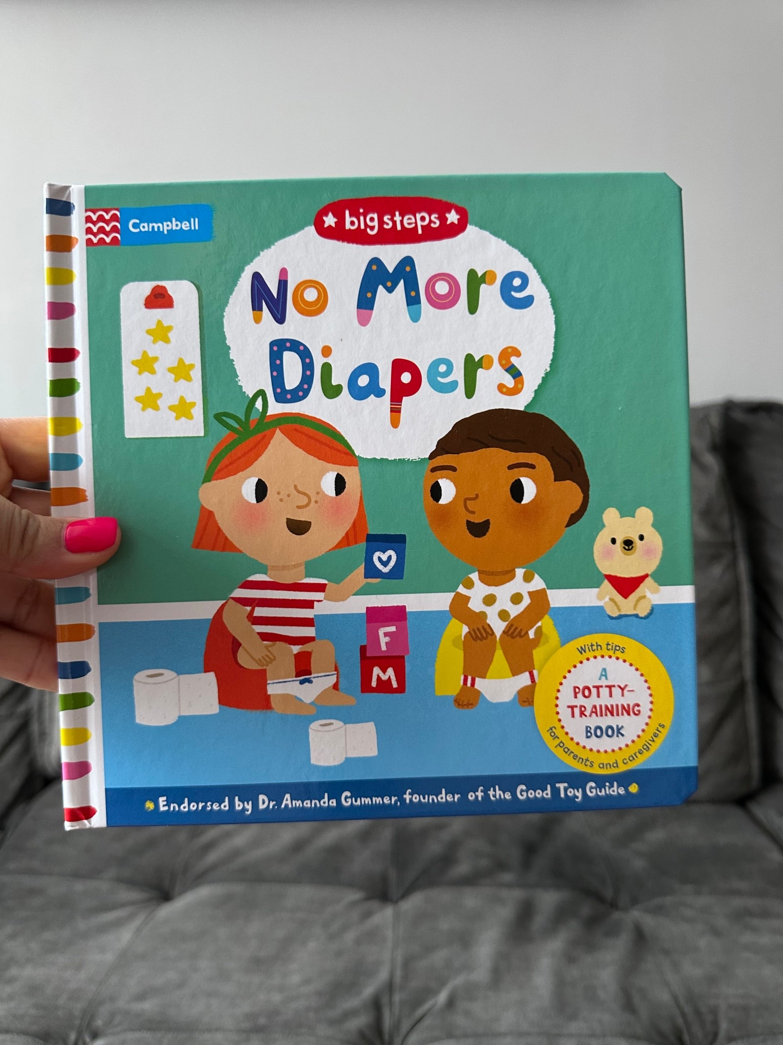 Potty training prep made simple 🚽📘
No More Diapers is a great first book to help little ones understand the transition in a fun, low-pressure way. #LTKToddler #PottyTraining #ToddlerBooks #ParentMustHaves

#LTKmomlife #LTKKids #LTKdayinmylife