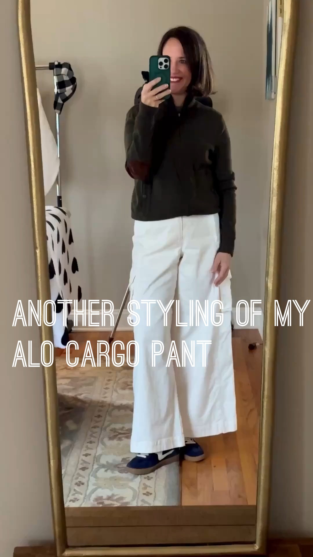 Sharing more ways to wear these comfy Alo cargo pants- Ralph Lauren cardigan and Dolce Vita navy sneakers. Perfect Mom on the go winter outfit. 

#LTKmomlife #LTKSeasonal #LTKOver40