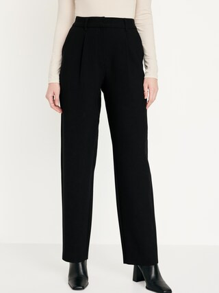 Extra High-Waisted Taylor Trouser Straight Pants | Old Navy (CA)