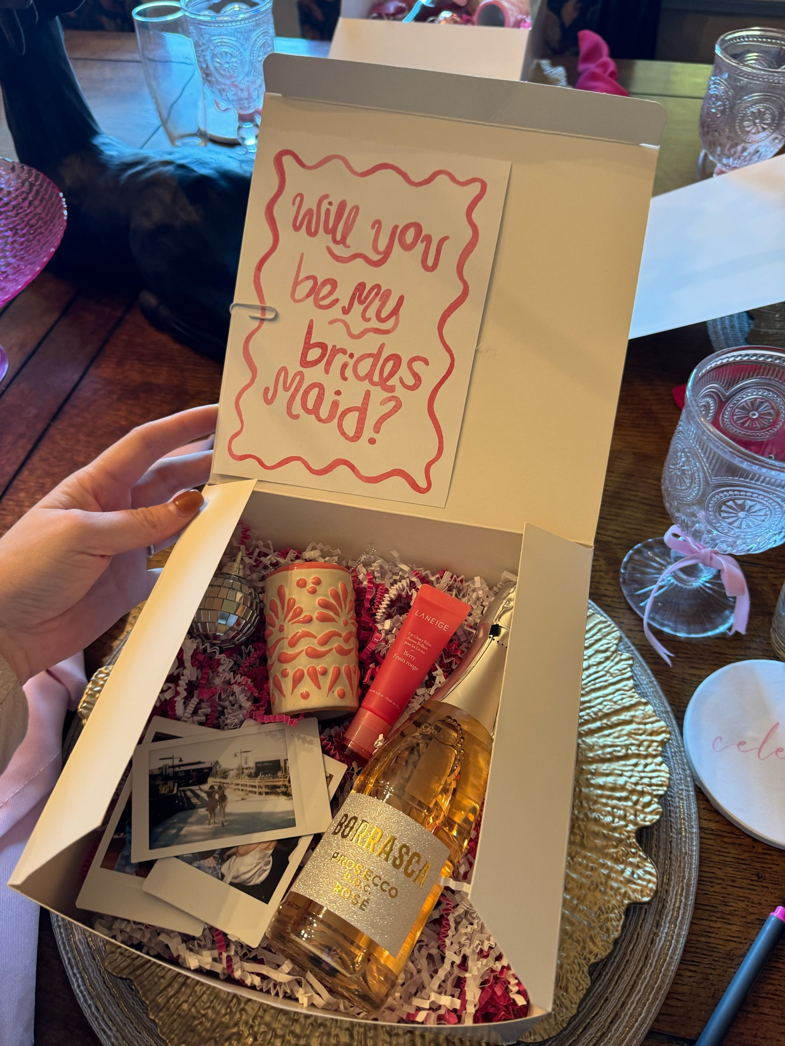 bridesmaid proposal box