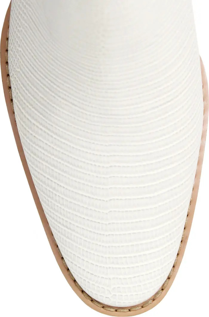 Charles David Softie Lizard Embossed Knee High Boot | Nordstrom Rack