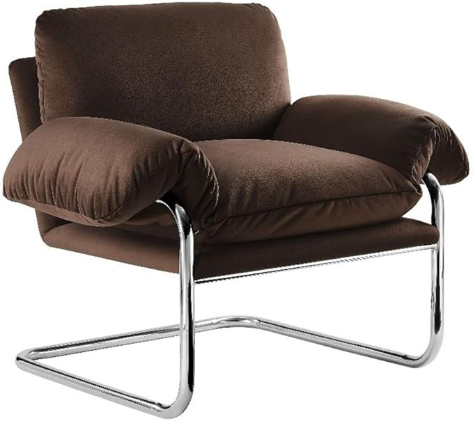 Modway Ansel Performance Velvet Accent Chair in Chocolate Brown - Stain-Resistant Velvet Lounge C... | Amazon (US)