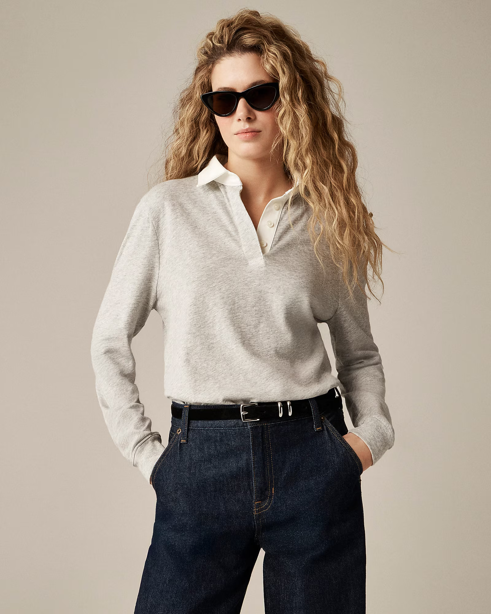 Vintage jersey rugby T-shirt | J. Crew US