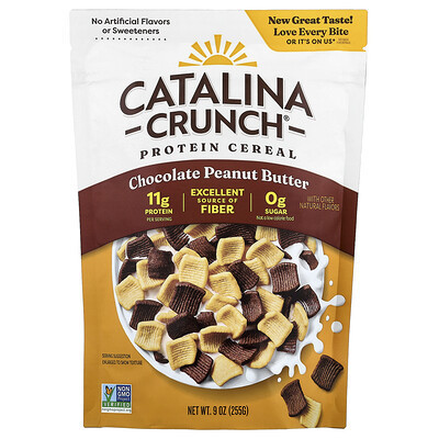 Catalina Crunch, Protein Cereal, Chocolate Peanut Butter, 9 oz (255 g) | iHerb