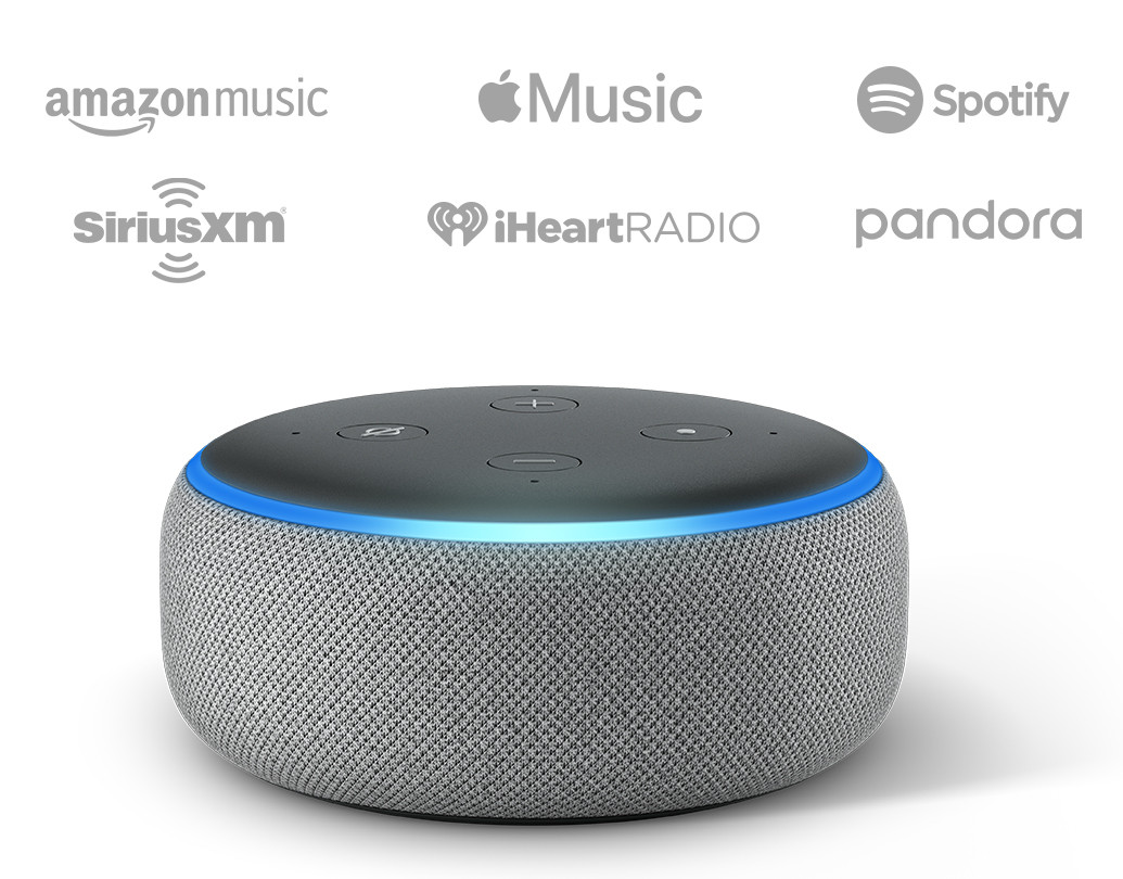 Echo Dot (3rd Gen) - Smart speaker with Alexa - Charcoal | Amazon (US)