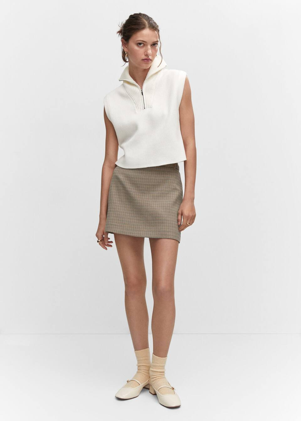 Search: Houndstooth belt miniskirt (2) | Mango USA | MANGO (US)