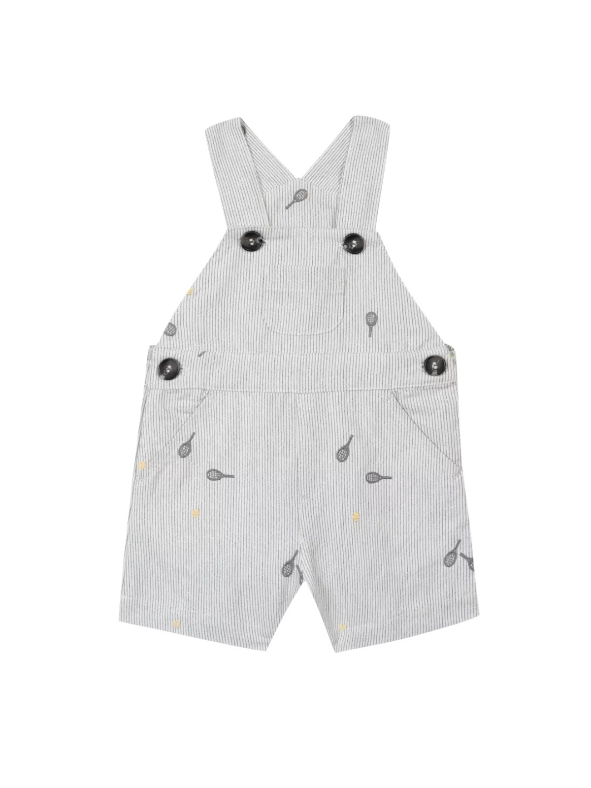 Tennis Embroidered Overalls | Danrie