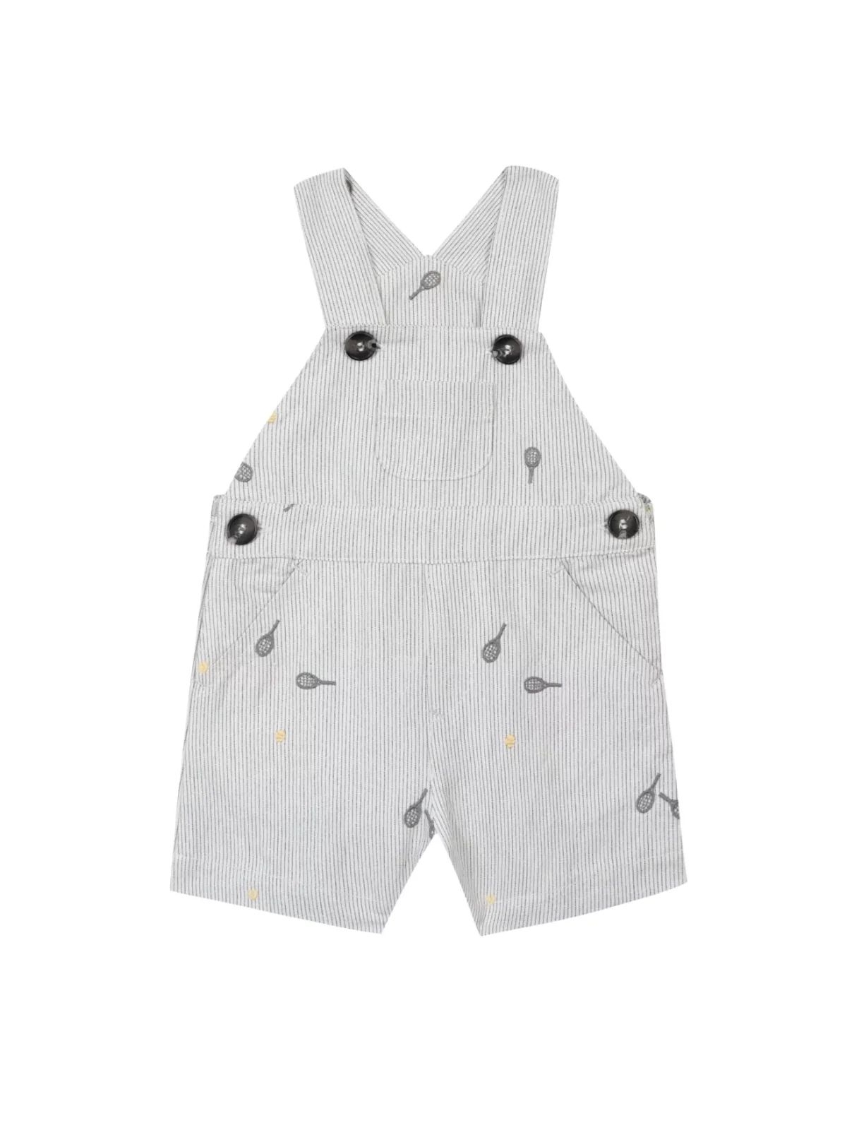 Tennis Embroidered Overalls | Danrie