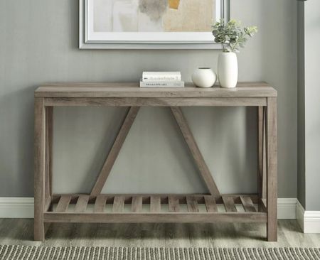 $189.49 (originally $315) Modern Farmhouse Entryway Table ✨ Comes in many different colors…click below to shop!! Follow me for daily finds🤍 #walmart #deals #sales #furniture #walmartdeals #tv #tvstand 

Walmart, tv stand, home decor, home furniture, living room, bedroom, dining room, rug, home renovation, living room furniture, tv stand with doors, tv stand, redecorate, Walmart furniture, deals, sale, favorites, home favorites, home must haves, entryway decor, entryway table, farmhouse decor, modern farmhouse decor 

#LTKFind #LTKsalealert #LTKhome