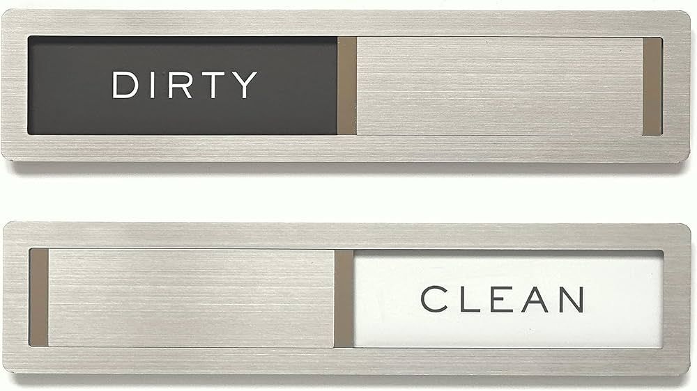 Kubik Letters Premium Stainless Steel Dishwasher Magnet Sign - Kitchen Organizers and Storage - M... | Amazon (CA)