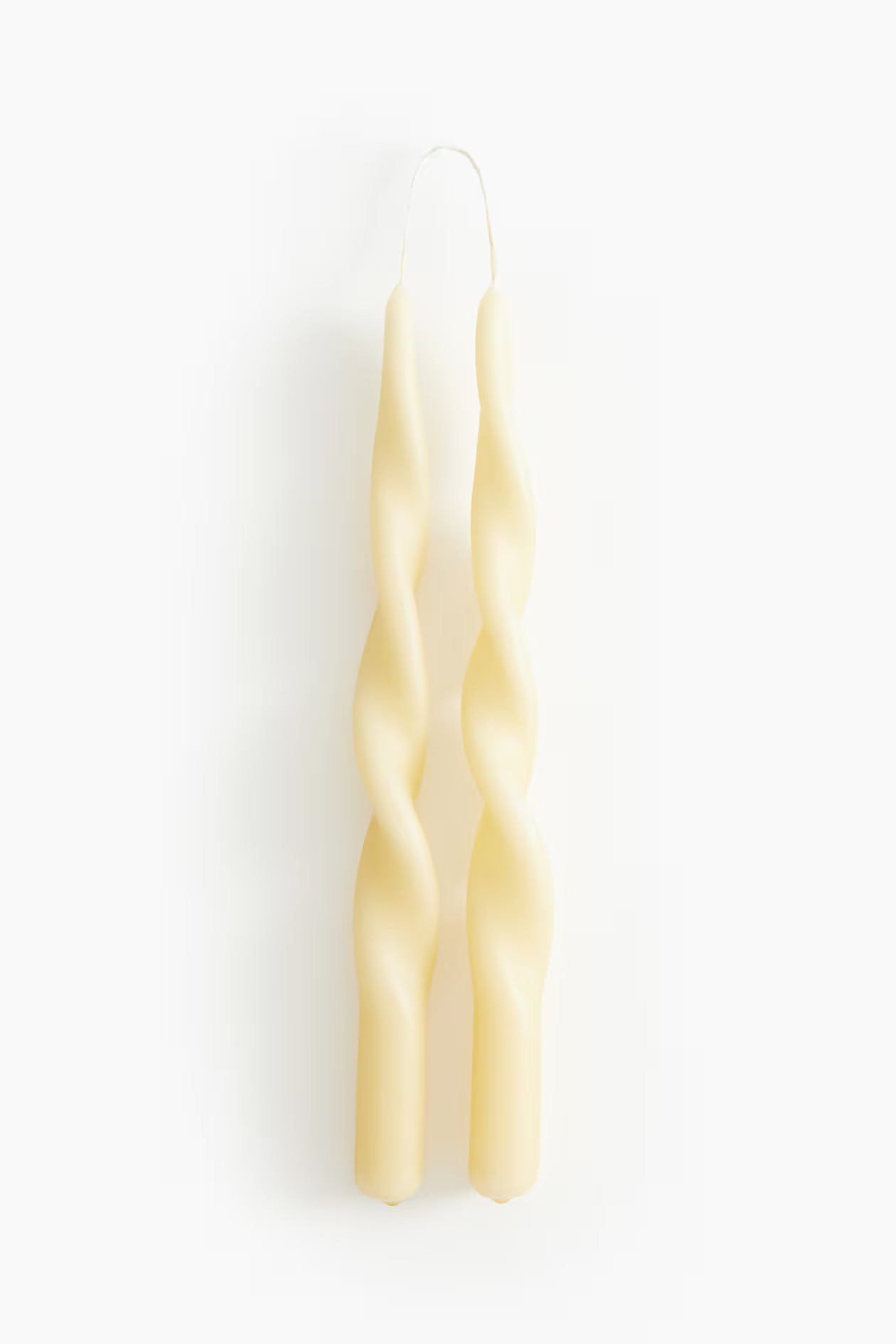 2-pack Spiral Taper Candles | H&M (US + CA)