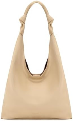 Hobo Bag for Women, Shoulder Tote Purse, Casual Top Handle Handbag | Amazon (US)
