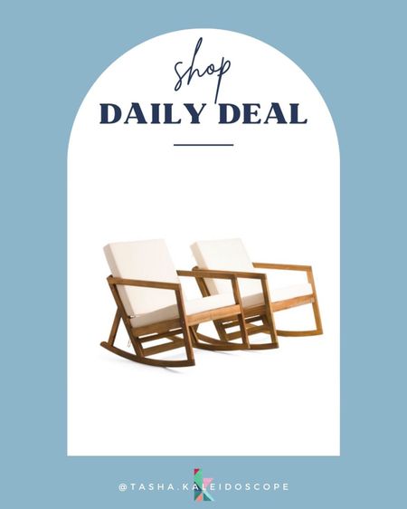 These acacia outdoor rocking chairs are similar to the ones we have on our front porch. These come as a pair for less than $400 and ship free with code SHIP89. 


Free shipping, patio chairs, outdoor rocking chairs, neutral porch furniture, rocking chairs, patio furniture, wooden rocking chairs 