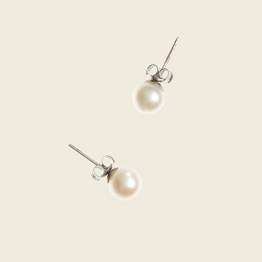 Pearl stud earrings | J. Crew US