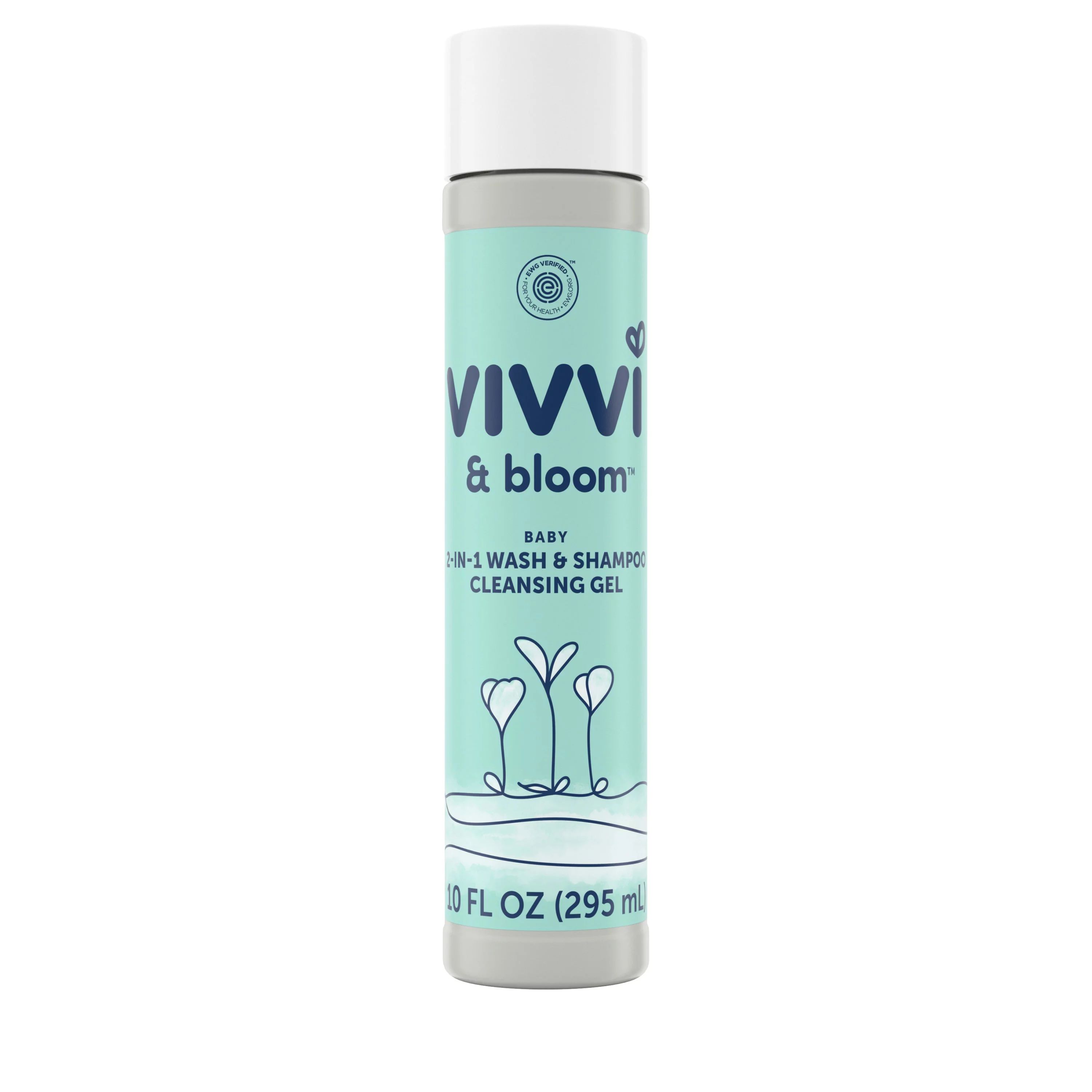 Vivvi & Bloom 2-in-1 Baby Wash & Shampoo Cleansing Gel, 10 fl. oz | Walmart (US)