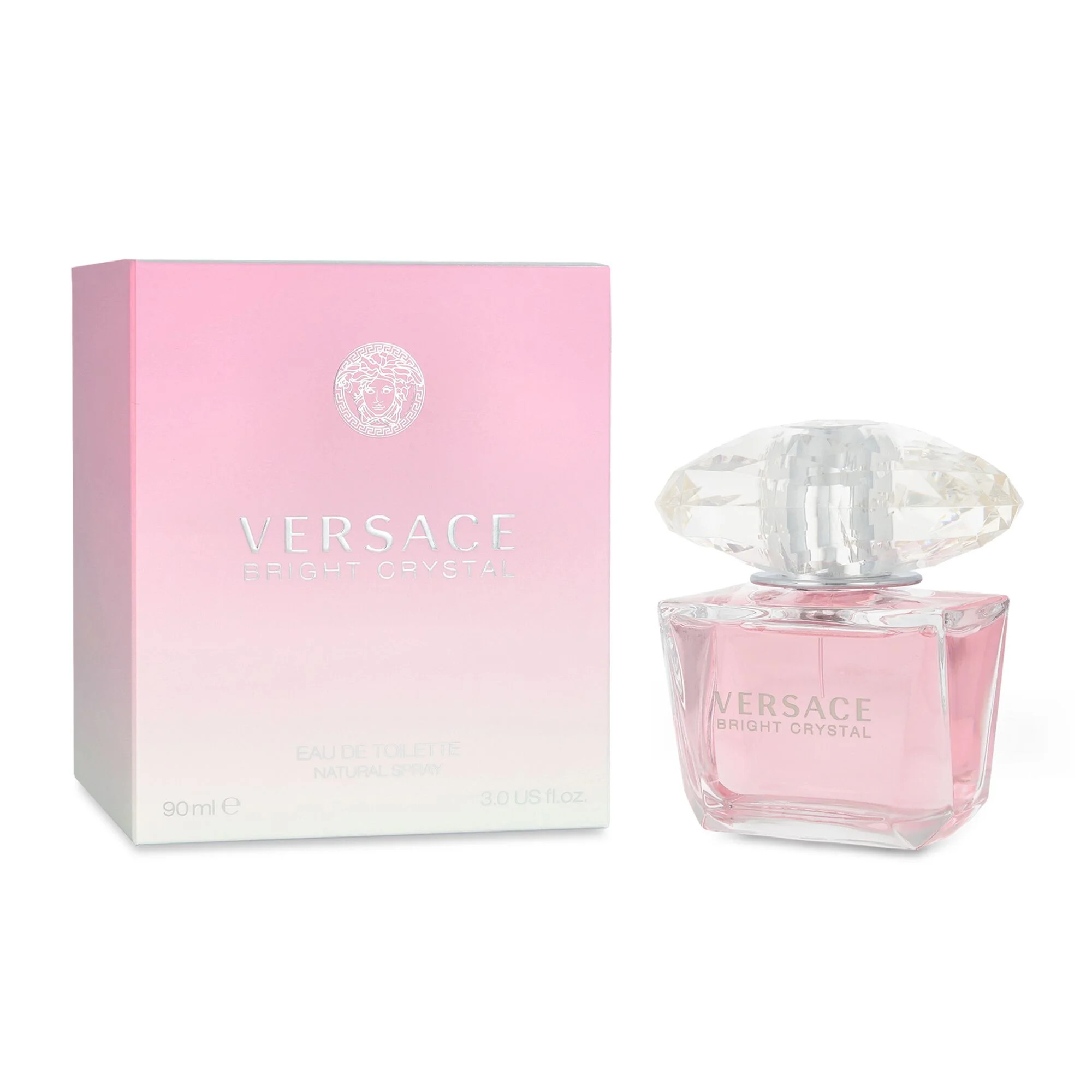 Versace Bright Crystal Eau De Toilette Spray, Perfume for Women, 3 Fluid Ounces - Walmart.com | Walmart (US)