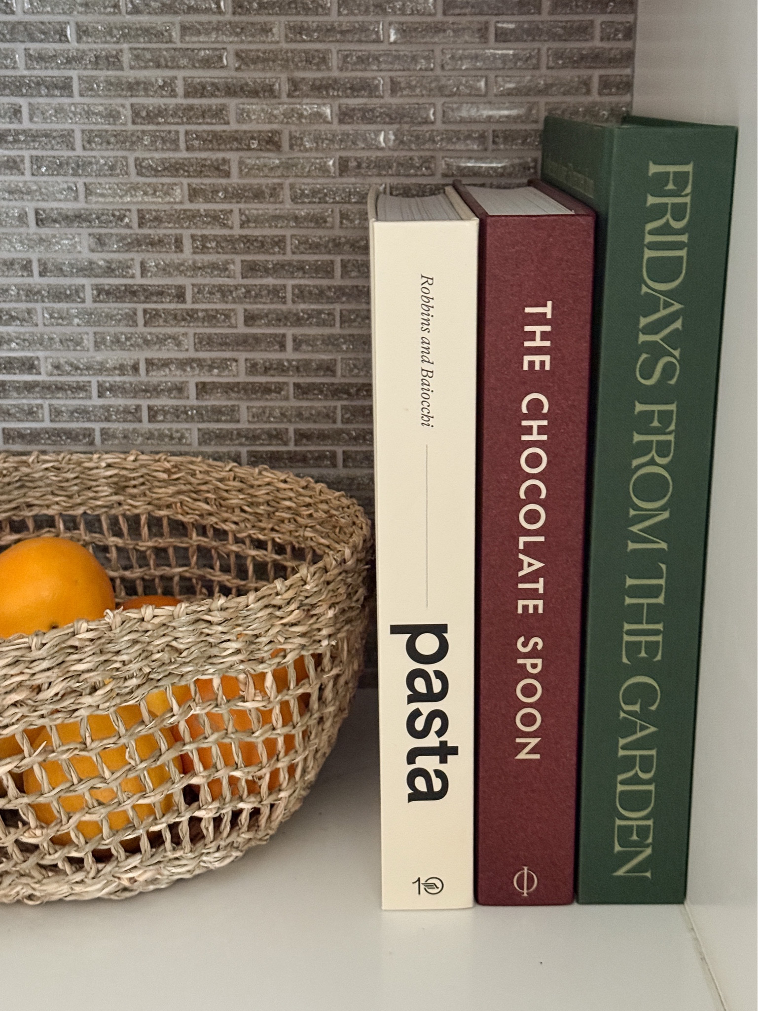 Kitchen cookbooks and fruit basket 

#LTKSaleAlert #LTKmomlife #LTKHome