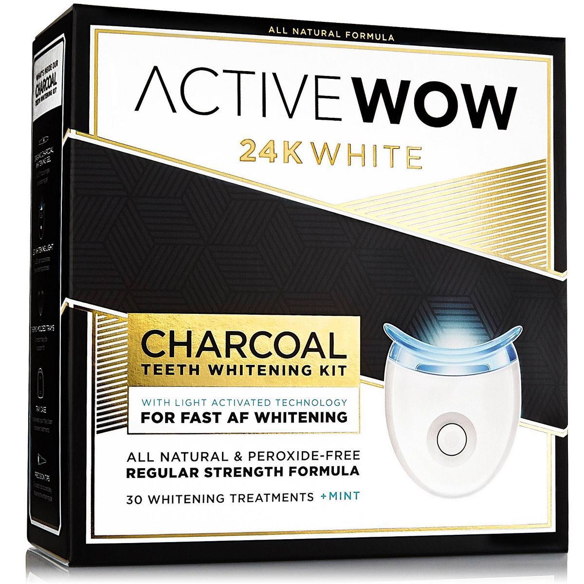 Active Wow White Charcoal Teeth Whitening Kit | Target