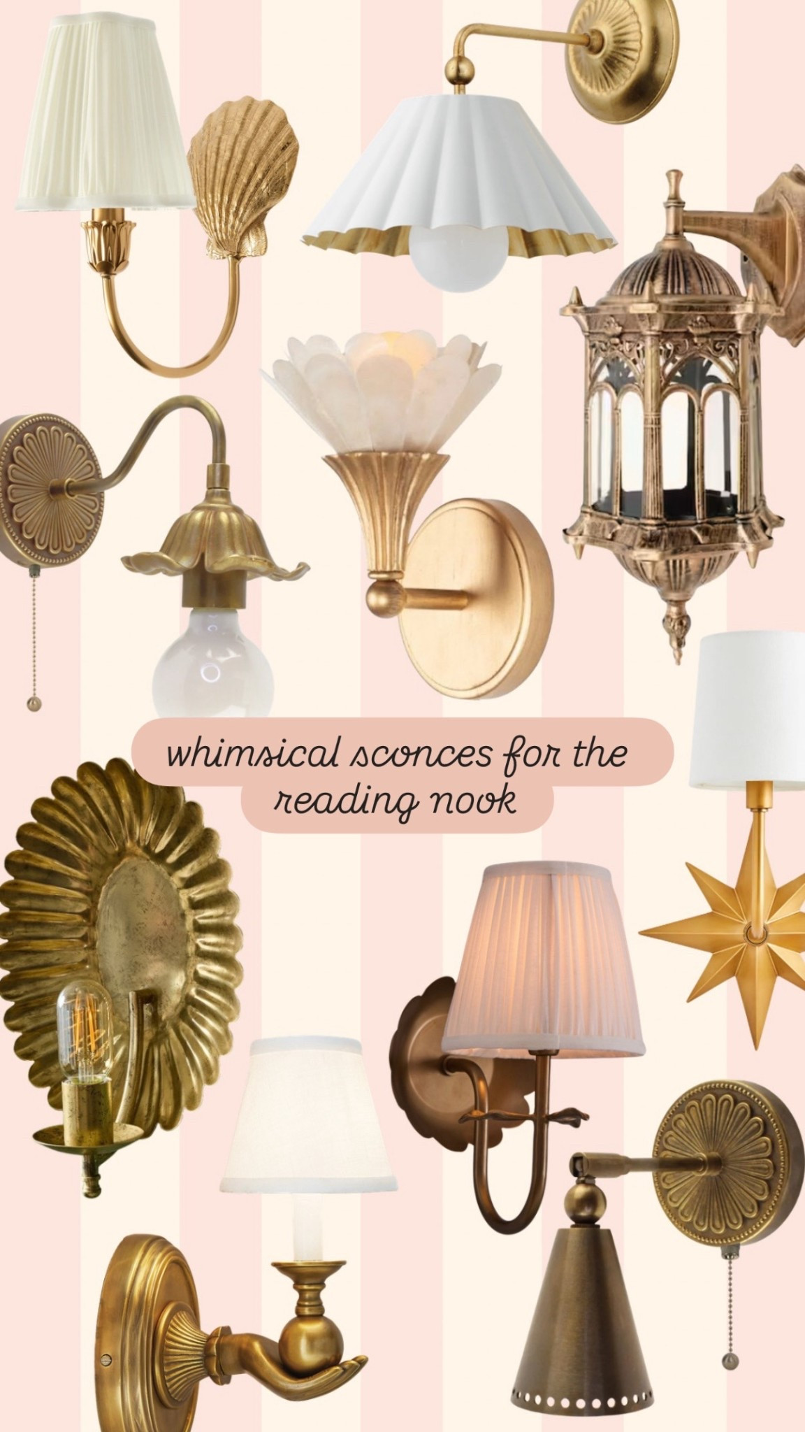 I spent a lot of time looking for whimsical sconces for the reading nook and these are just a few of my favorites!

#LTKdayinmylife #LTKHome