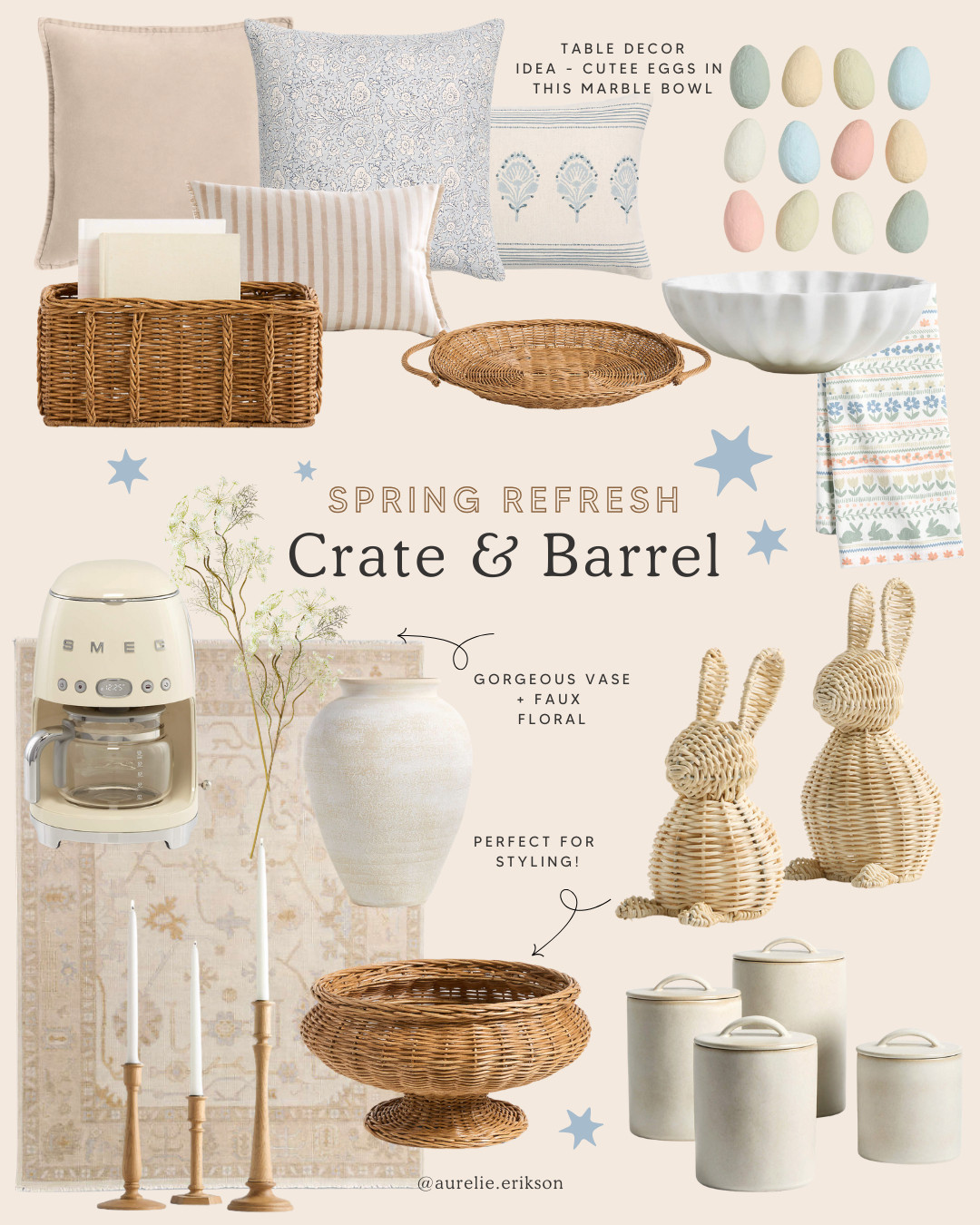Crate and Barrel has beautiful accents for a spring refresh in your home right now! 

 #LTKSeasonal #LTKHome