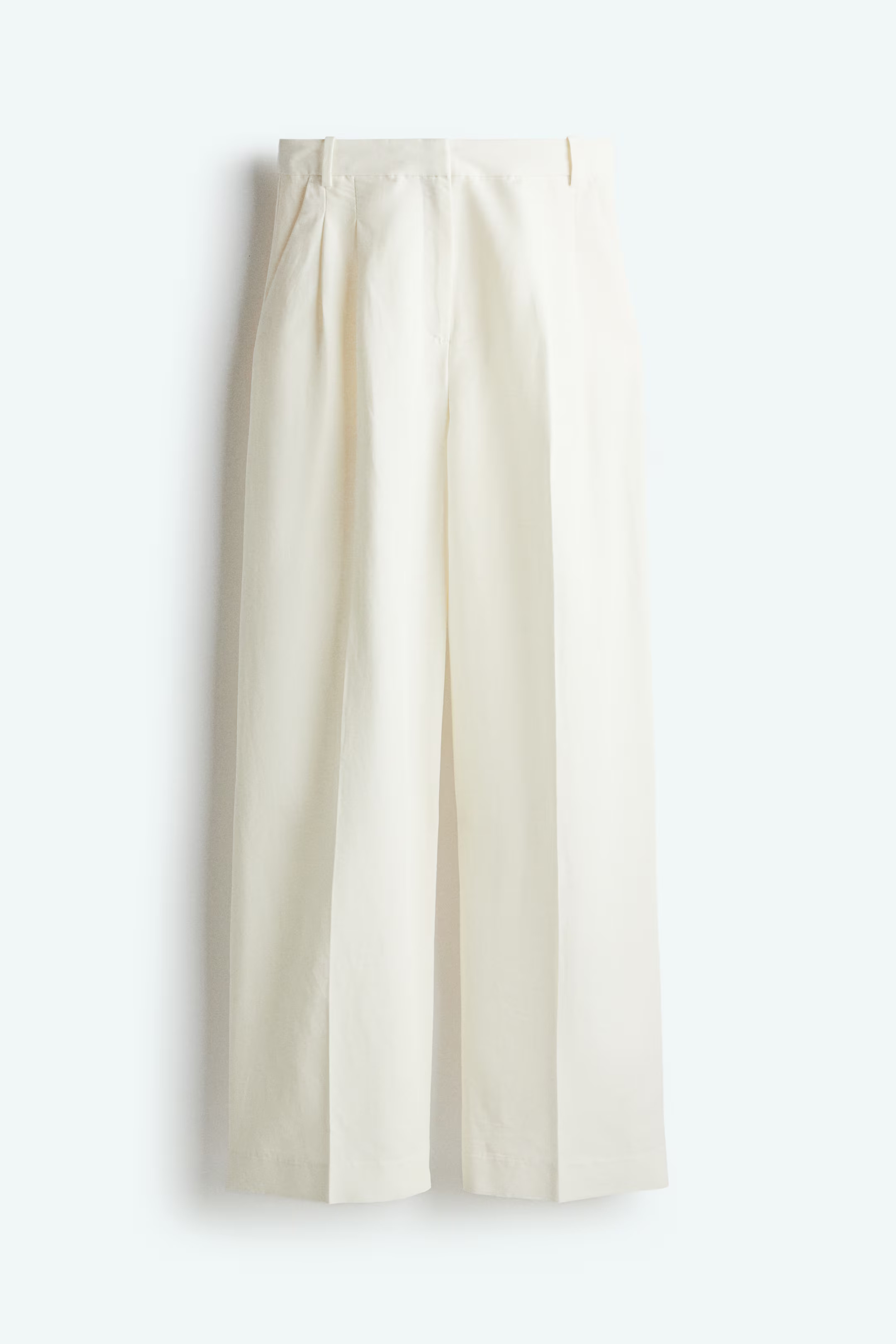 Wide-Leg Linen-Blend Pants | H&M (US + CA)