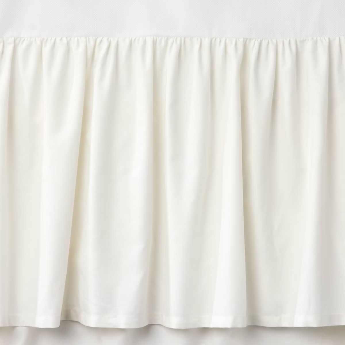 Fitted Crib Skirt Cream - Hearth & Hand™ with Magnolia | Target