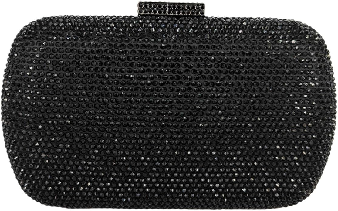 Boutique De FGG Mini Rhinestone Clutch Purse,Evening Bags and Clutches for Women Formal,Crystal C... | Amazon (US)
