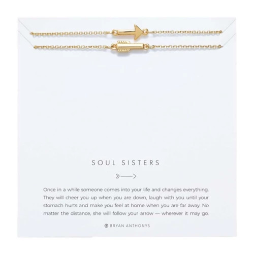 Bryan Anthonys Soul Sisters Best Friend Arrows Necklace | Scheels