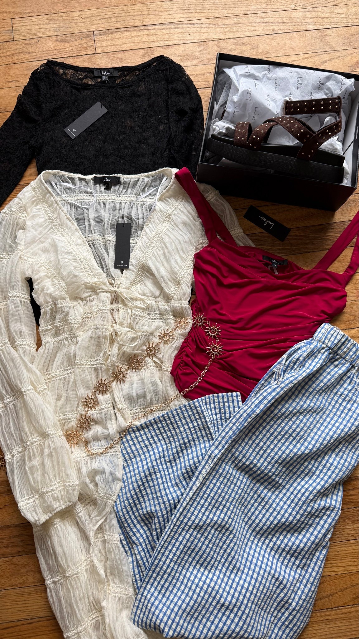 spring finds from Lulus 

#LTKSeasonal #LTKTravel #LTKFestival